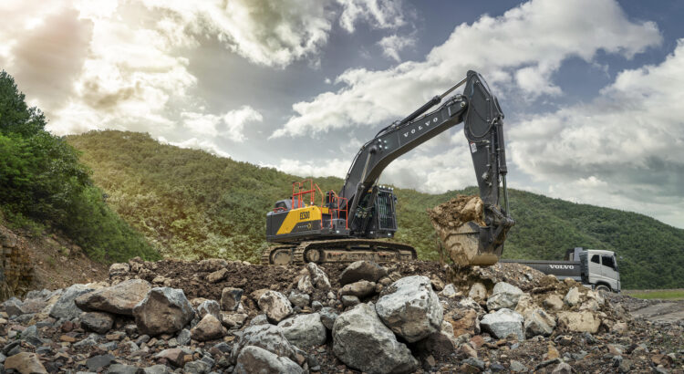 Nya grävmaskiner från Volvo